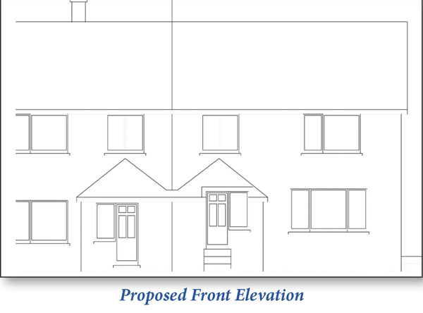 Lot: 131 - LAND WITH PLANNING FOR THREE-BEDROOM HOUSE -